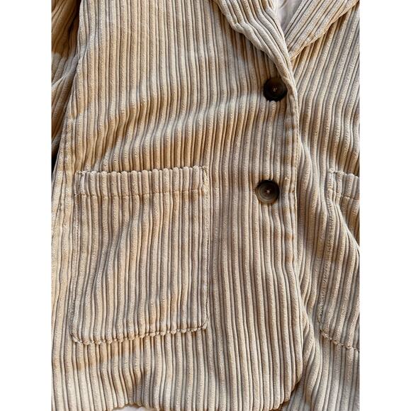 Free People We The Free Everly Oversized Corduroy Blazer Size Small - Picture 4 of 8